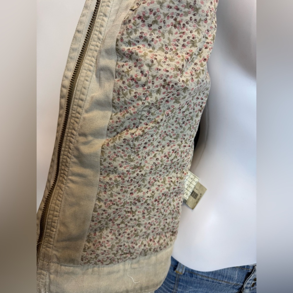 Promod Olive/Beige Utility Jacket - Picture 5 of 7